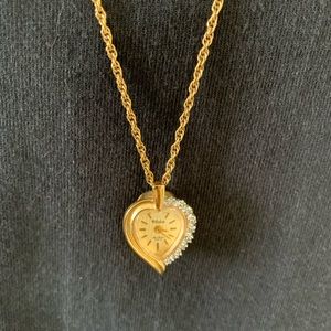 Antique watch necklace